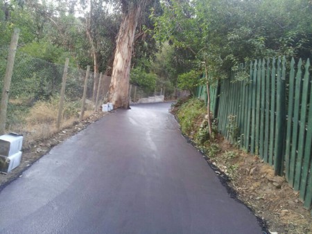 Camino Quebrada del agua, Farellones 